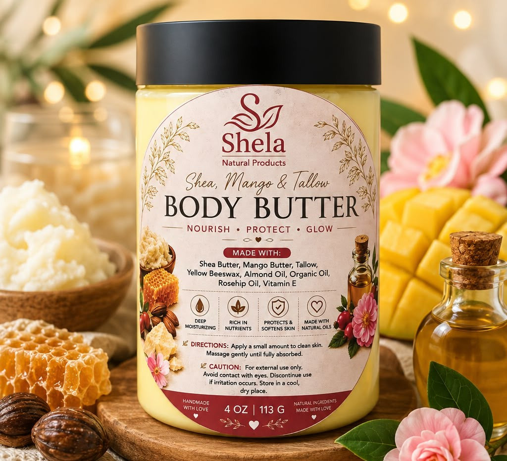 Artisanal Botanical Body Butter