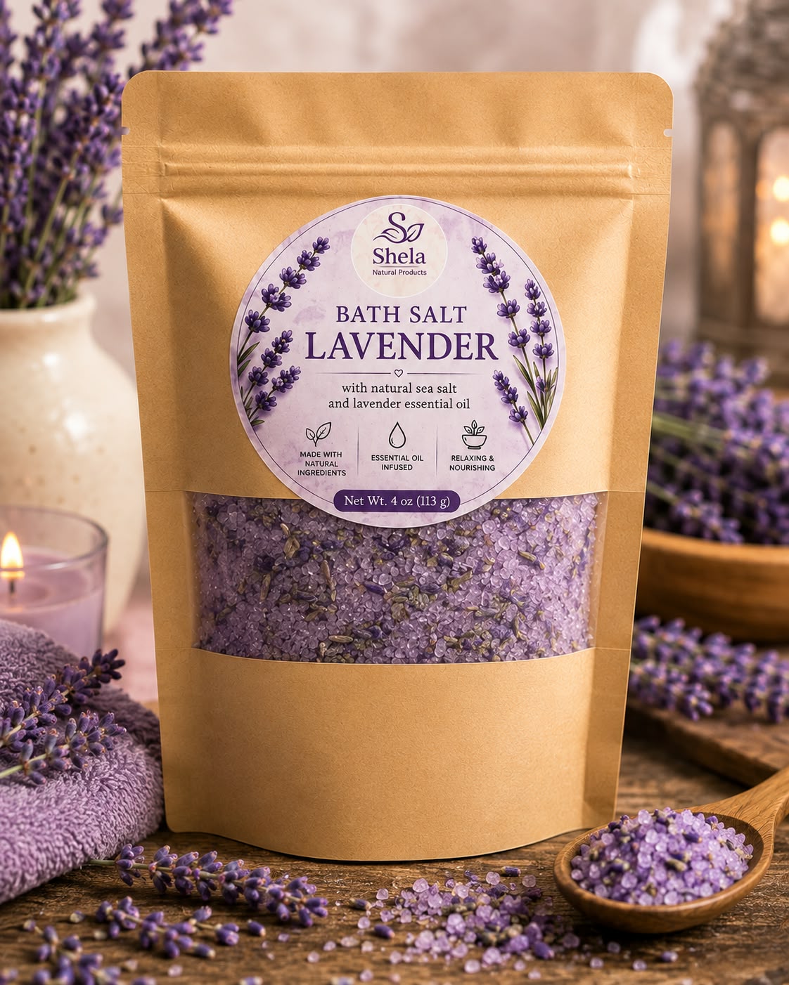 The Artisanal Botanical Bath Salt Collection