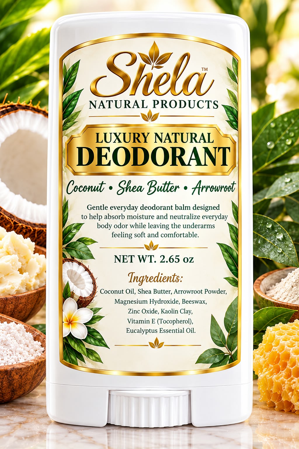 The Artisanal Botanical Luxury Deodorant