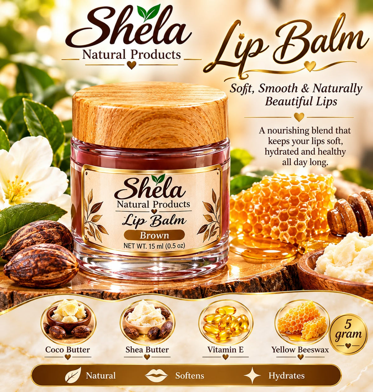 The Artisanal Botanical Nourishing Lip Balm